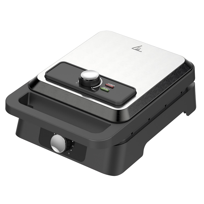 Waffle Iron Belgian - 4-Slice Belgian Waffle Maker, Waffle Iron