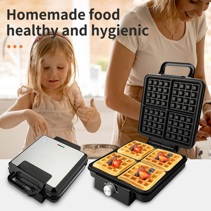 Reemix 4-Slice Belgian Mini Wa - Waffle Iron Belgian 评论和价格