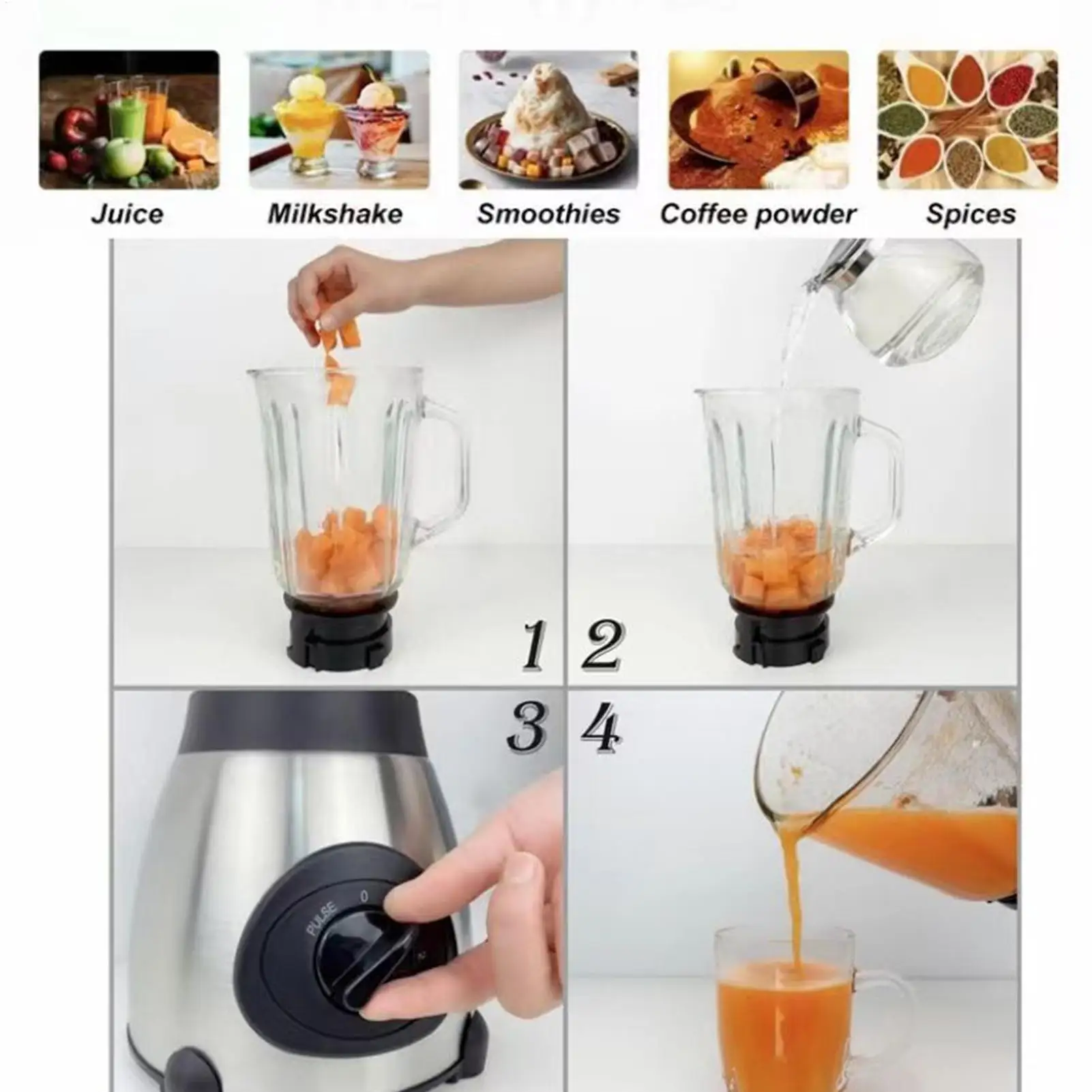 Blenders For Kitchen Large Cap - Food Processor Large 评论和价格