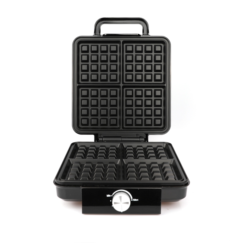 Stainless Steel 4 Slice Large  - Waffle Iron Belgian 评论和价格