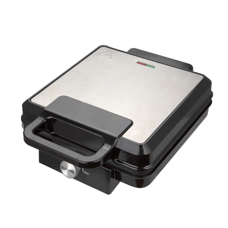 Stainless Steel 4 Slice Large  - Waffle Iron Belgian 评论和价格