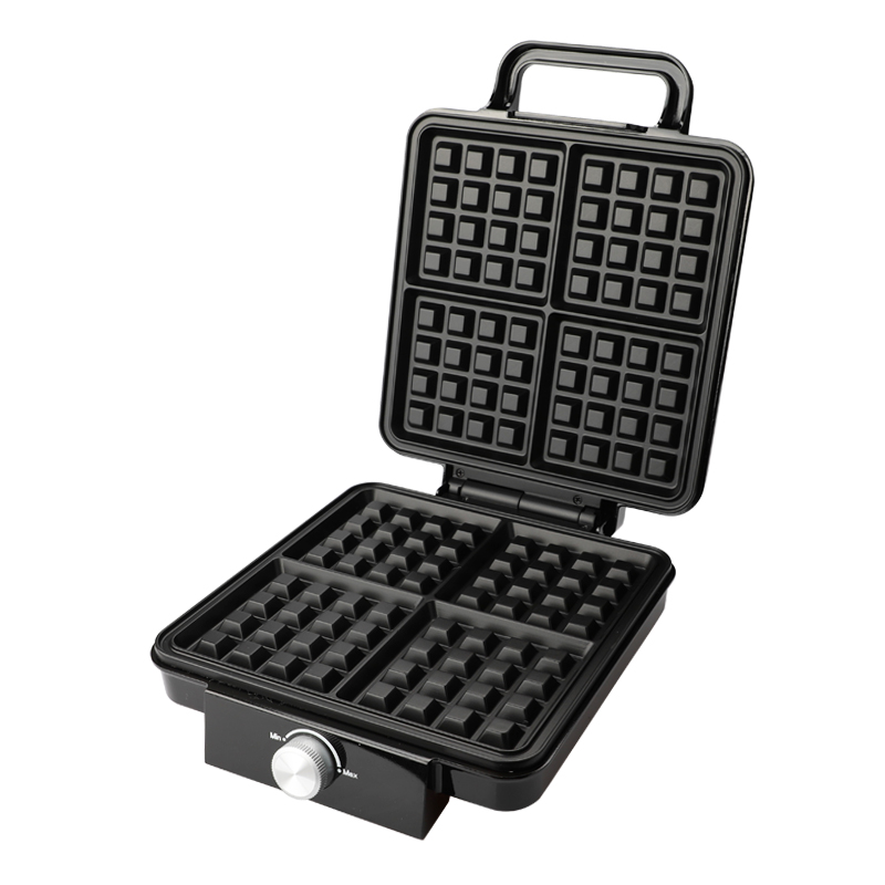 Stainless Steel 4 Slice Large  - Waffle Iron Belgian 评论和价格