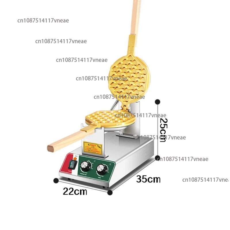 Commercial Heart Shape Belgian - Waffle Iron Belgian 评论和价格