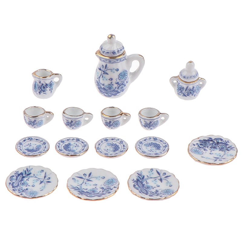 15Pcs 1:12 Miniature Porcelain - Kitchen Appliances For Kids 评论和价格