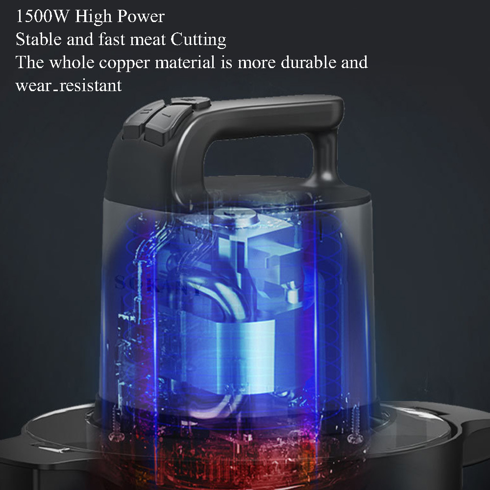 1500W Electric Meat Grinder: 6 - Food Processor Large 评论和价格