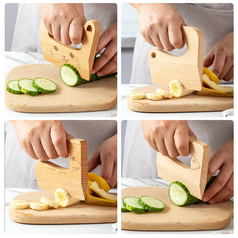 Wooden Kids Knife for Cooking  - Kitchen Appliances For Kids 评论和价格