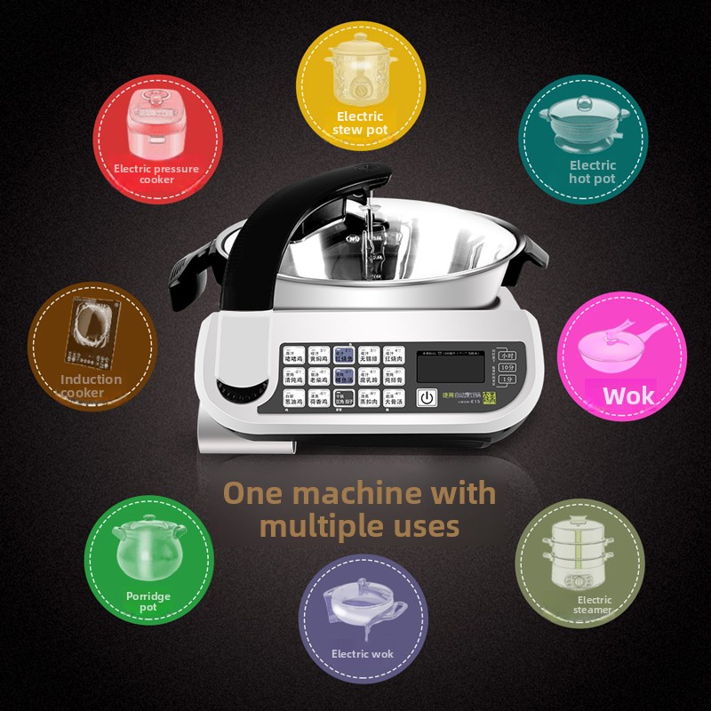 E15 Smart Cooking Robot, Large - Food Processor Large 评论和价格
