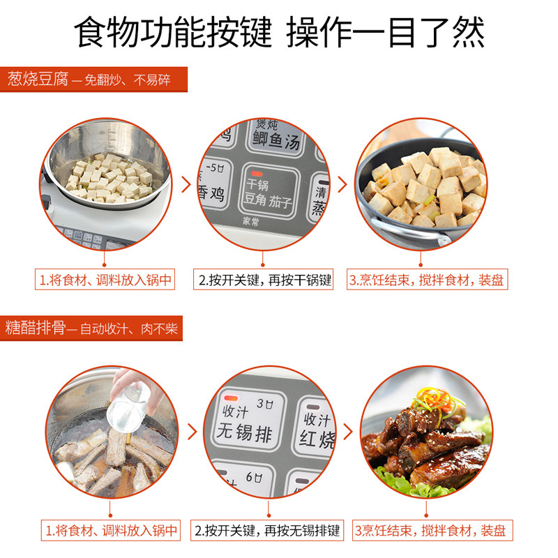 E15 Smart Cooking Robot, Large - Food Processor Large 评论和价格