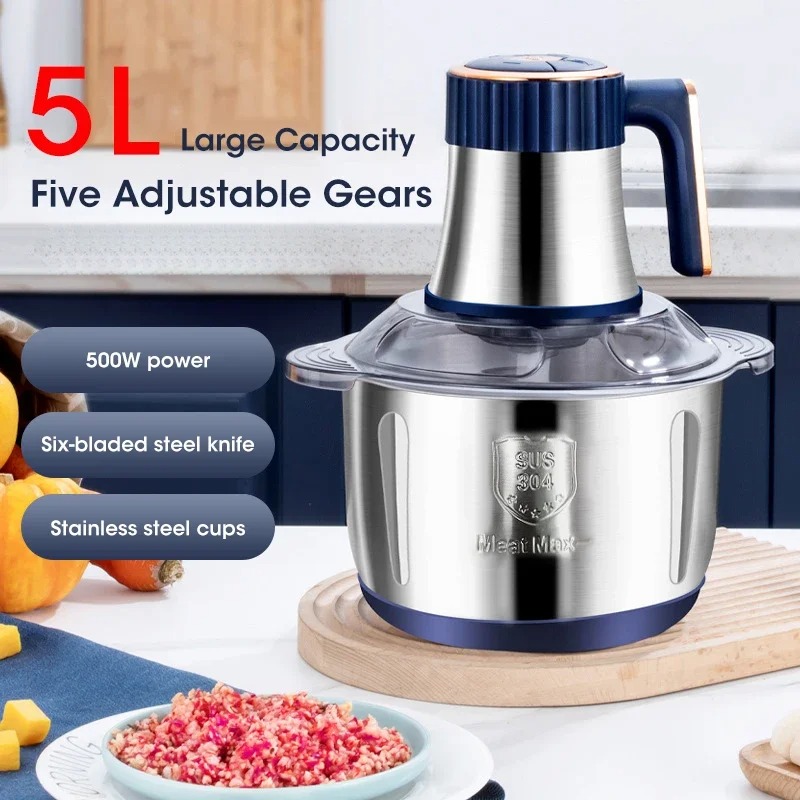 5L Electric Meat Grinder Large - Food Processor Large 评论和价格