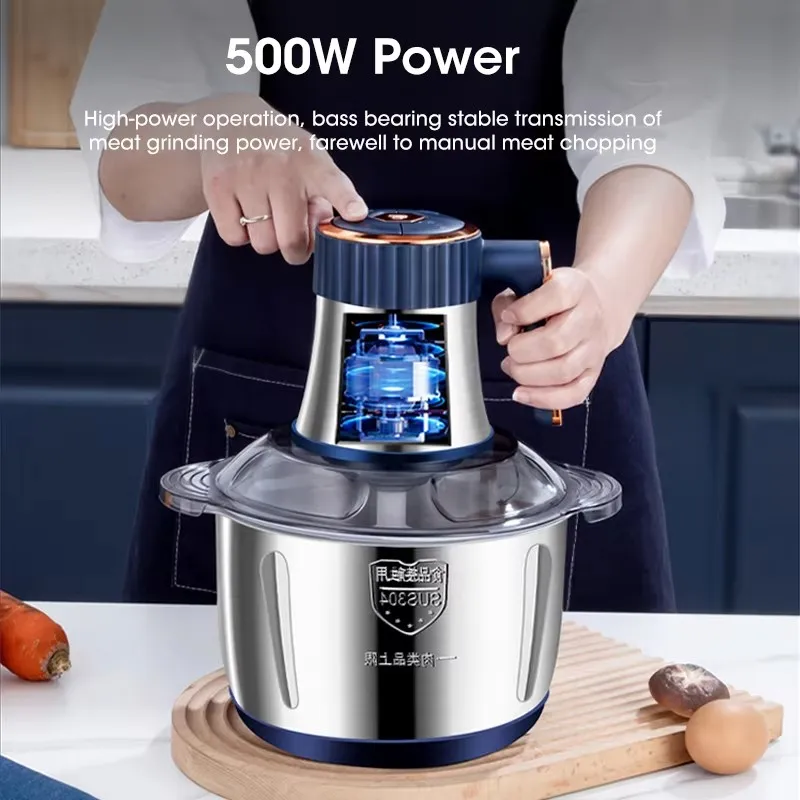5L Large Capacity Electric Mea - Food Processor Large 评论和价格