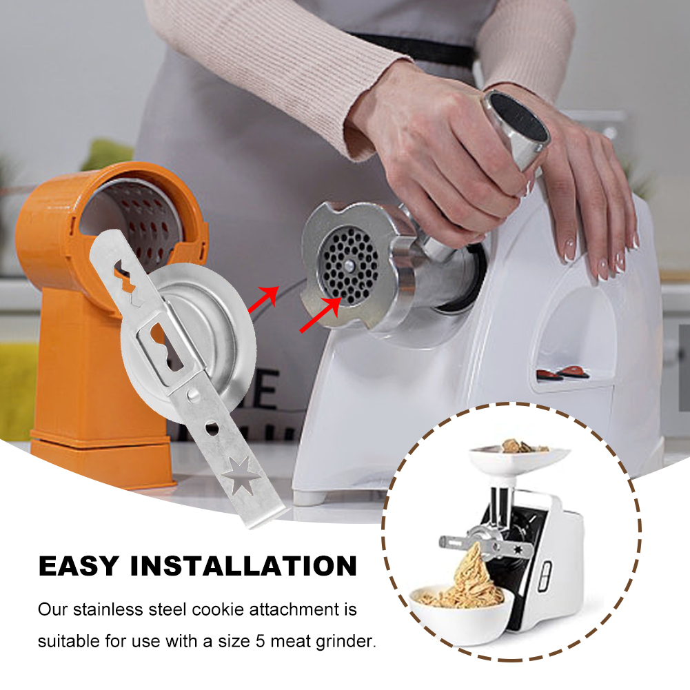 2 Pcs Biscuit Attachment 8 Pat - Meat Grinder Attachment 评论和价格